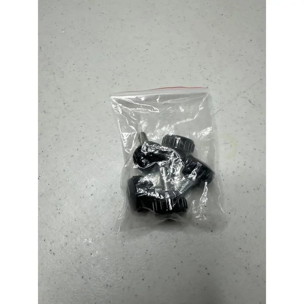 uxcell M6 x 15mm Knurled Clamping Knobs - 5 Pcs
